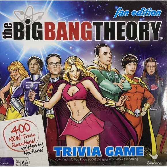 Big Bang Theory Trivia Game • Fan Edition Board Game • NIB • TV Show Party Fun - Picture 1 of 2